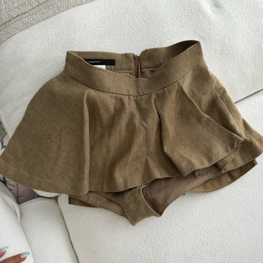 pushbutton x ssense mini skirt
